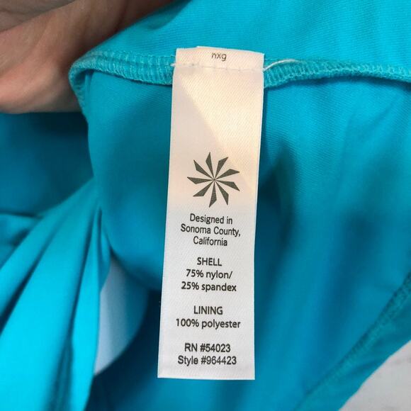 Athleta Coastline Swim Dress in blue size small - Picture 12 of 12